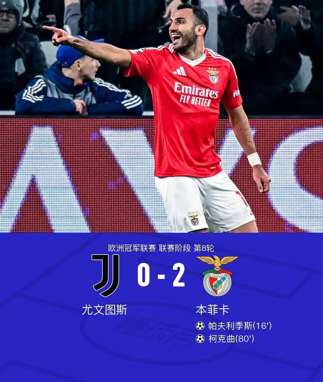 米兰将在尤文图斯体育场迎战阿贾克斯